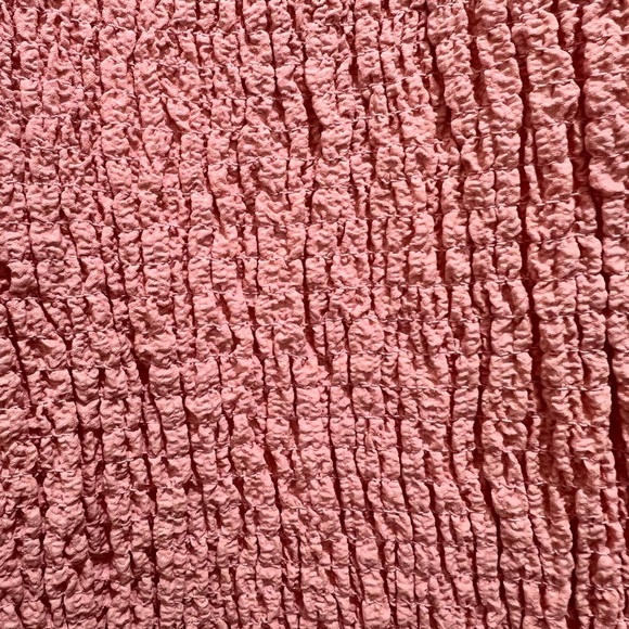 Bibi Light Pink Smocked Puff Sleeve can be Maternity, sold out online, NWT - Picture 3 of 8